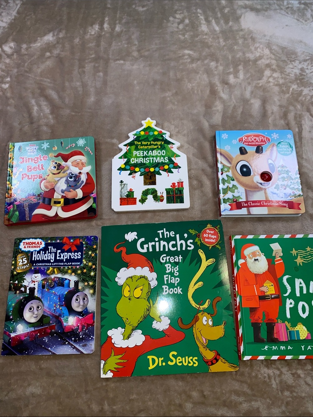 Dr. Seuss Grinch and more Christmas interactive hardback books